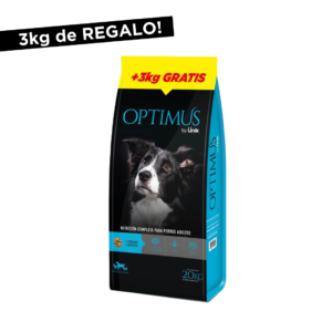 Optimus perro adulto 20+3 Kg BONUS BAG